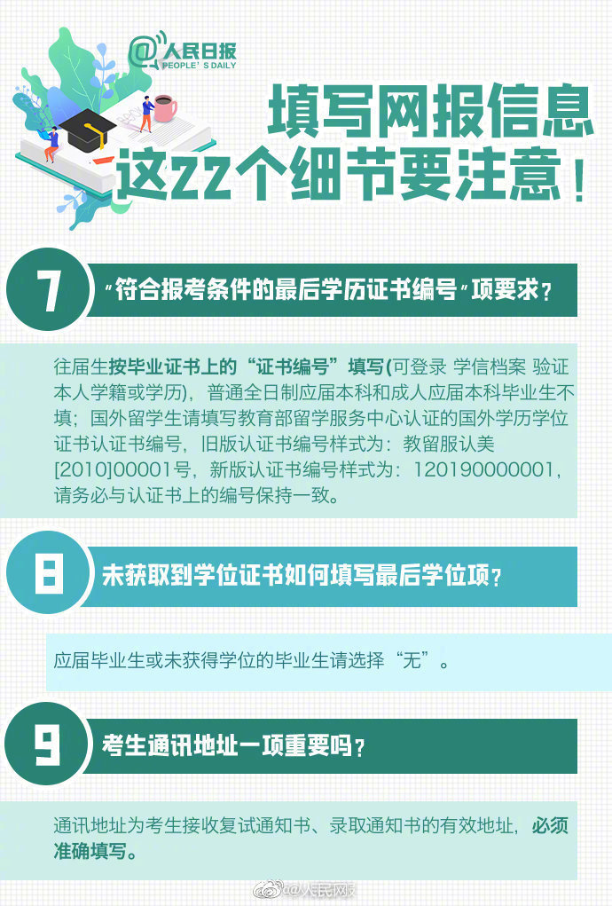 考研|2021考研报名今日启动，这些细节请注意