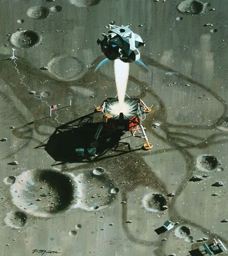 宇航员|月球上没有火箭和发射塔,宇航员是如何返航的?