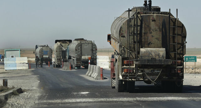 石油|美国盗窃行径再现，20多辆油罐车运载叙利亚石油出境