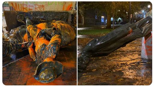 林肯|这又是为什么?美国反种族主义抗议者推倒“奴隶解放者”林肯雕像