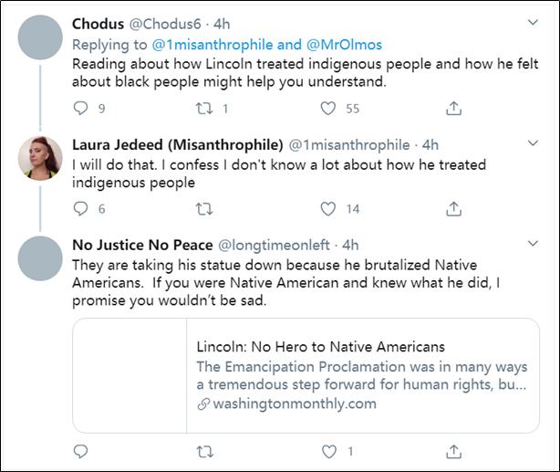 林肯|这又是为什么?美国反种族主义抗议者推倒“奴隶解放者”林肯雕像