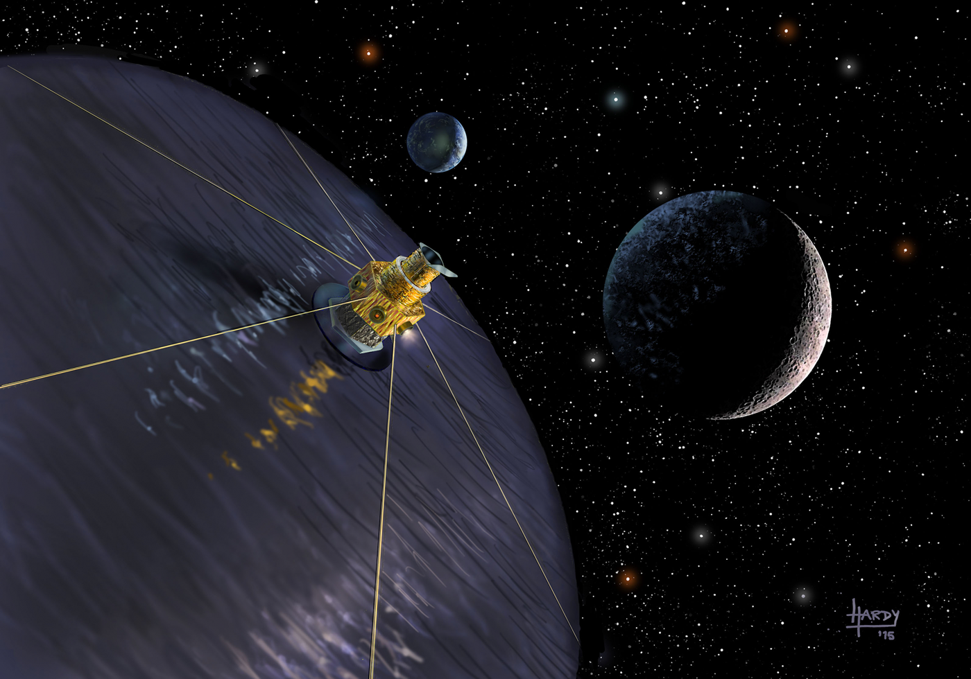 太阳帆|想要最快的太阳帆？那就先把它扔到太阳去吧！