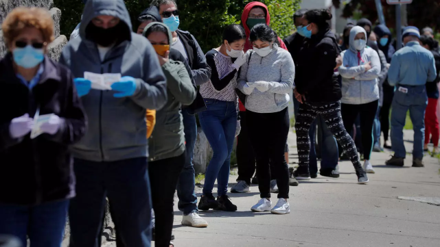 疫情|英媒：美国疫情援助资金枯竭，新增800万贫困人口