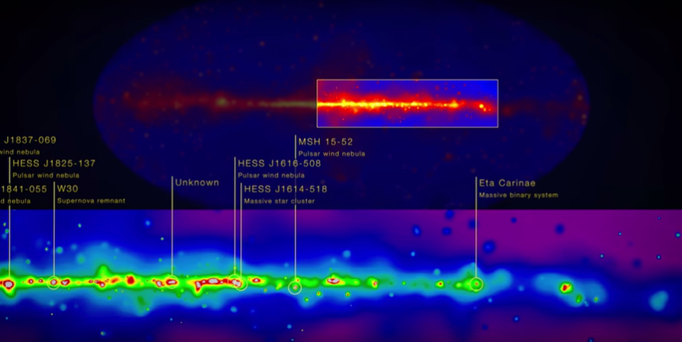 天文|NASA的费米空间望远镜完成了天图的绘制并发现意料之外的神秘物体