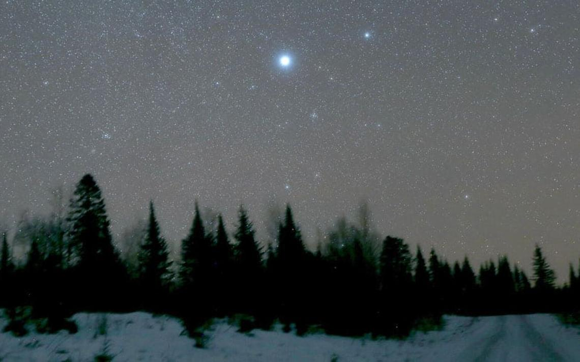 天狼星|注意观赏天狼星，它是夜空中最亮的恒星