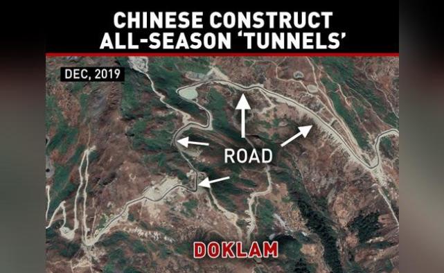 印媒|印媒：中国在洞朗地区修建一条新隧道，确保冬季调动不受限
