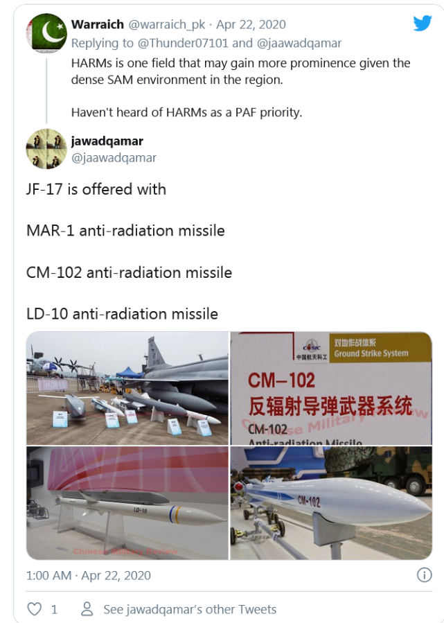 战斗机|中国新型空射反辐射导弹露面，不出所料，美媒又说“像美国货”