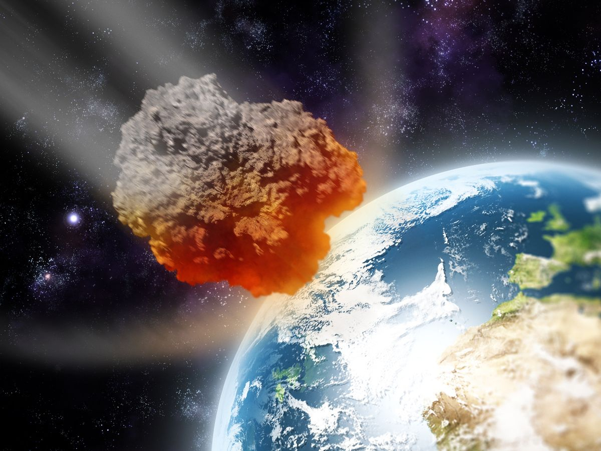 小行星|这颗小行星掠过了地球的大气层