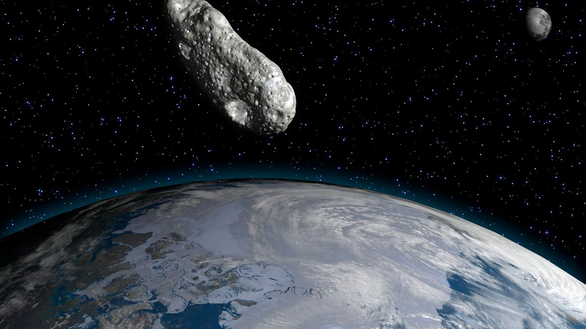 小行星|这颗小行星掠过了地球的大气层