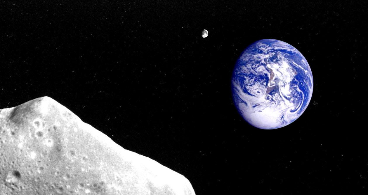 小行星|这颗小行星掠过了地球的大气层