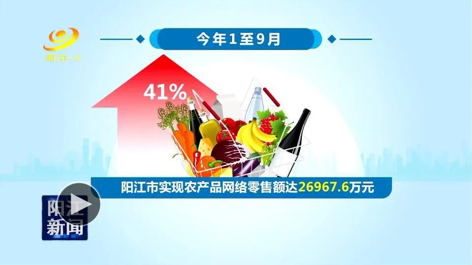 阳江1至9月实现农产品网络零售额近2.7亿元