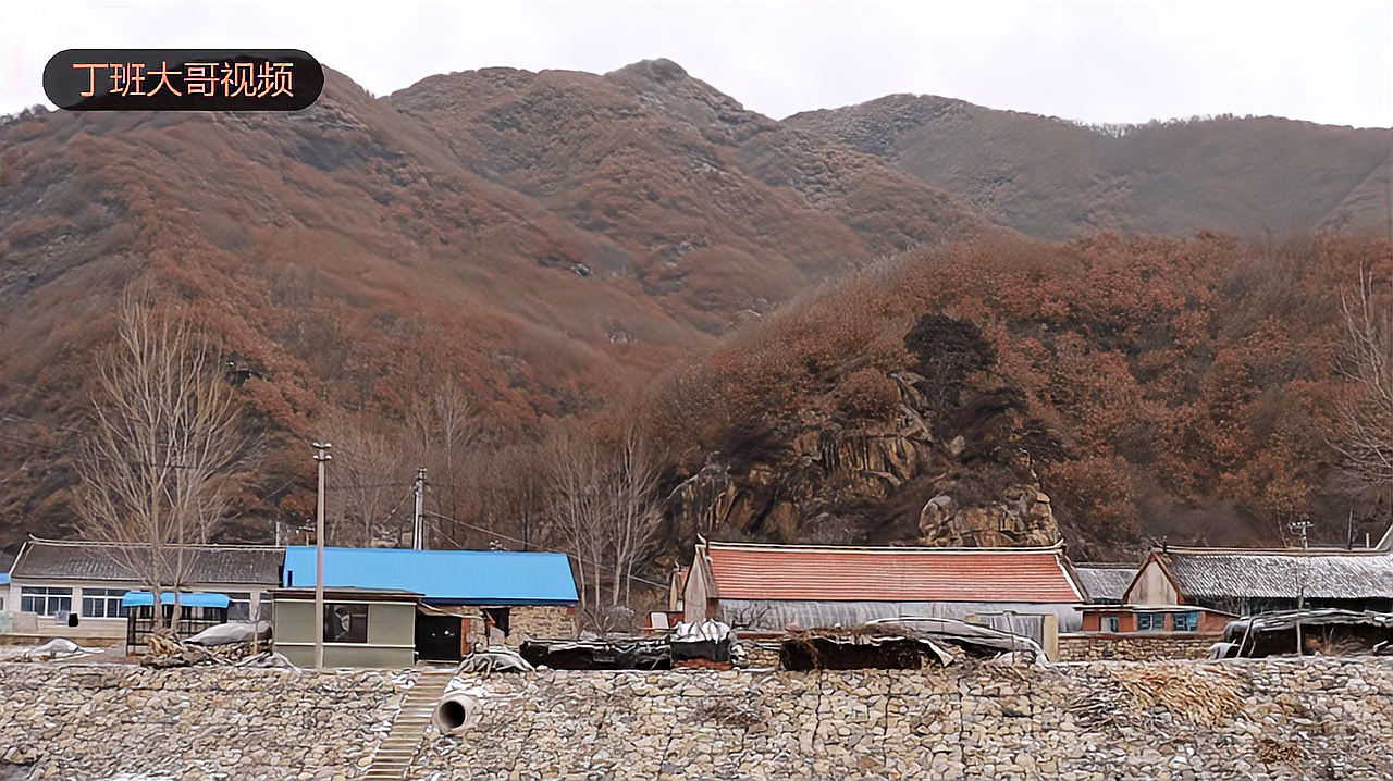 路遇风景营口大石桥黄土岭