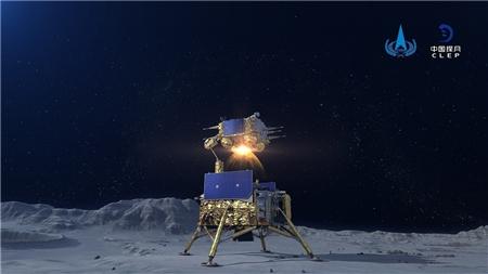 国旗|回家，嫦五起飞！我国在月球首次实现国旗独立展示