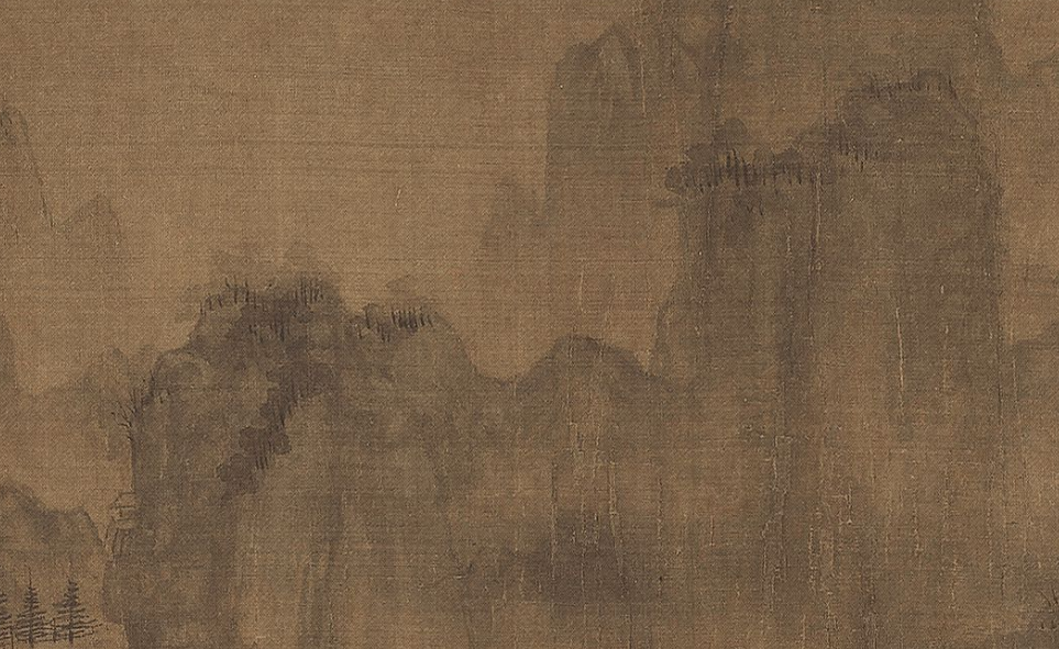 北宋王诜传烟江叠嶂图放大作品欣赏画中的故事