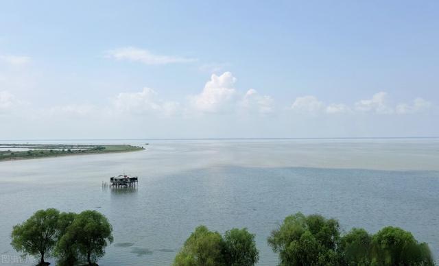 益阳南县大通湖湖南最大的内陆养殖淡水湖