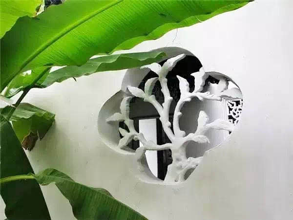 沧浪亭 海棠花漏窗