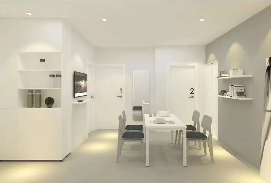 温馨的共享客厅