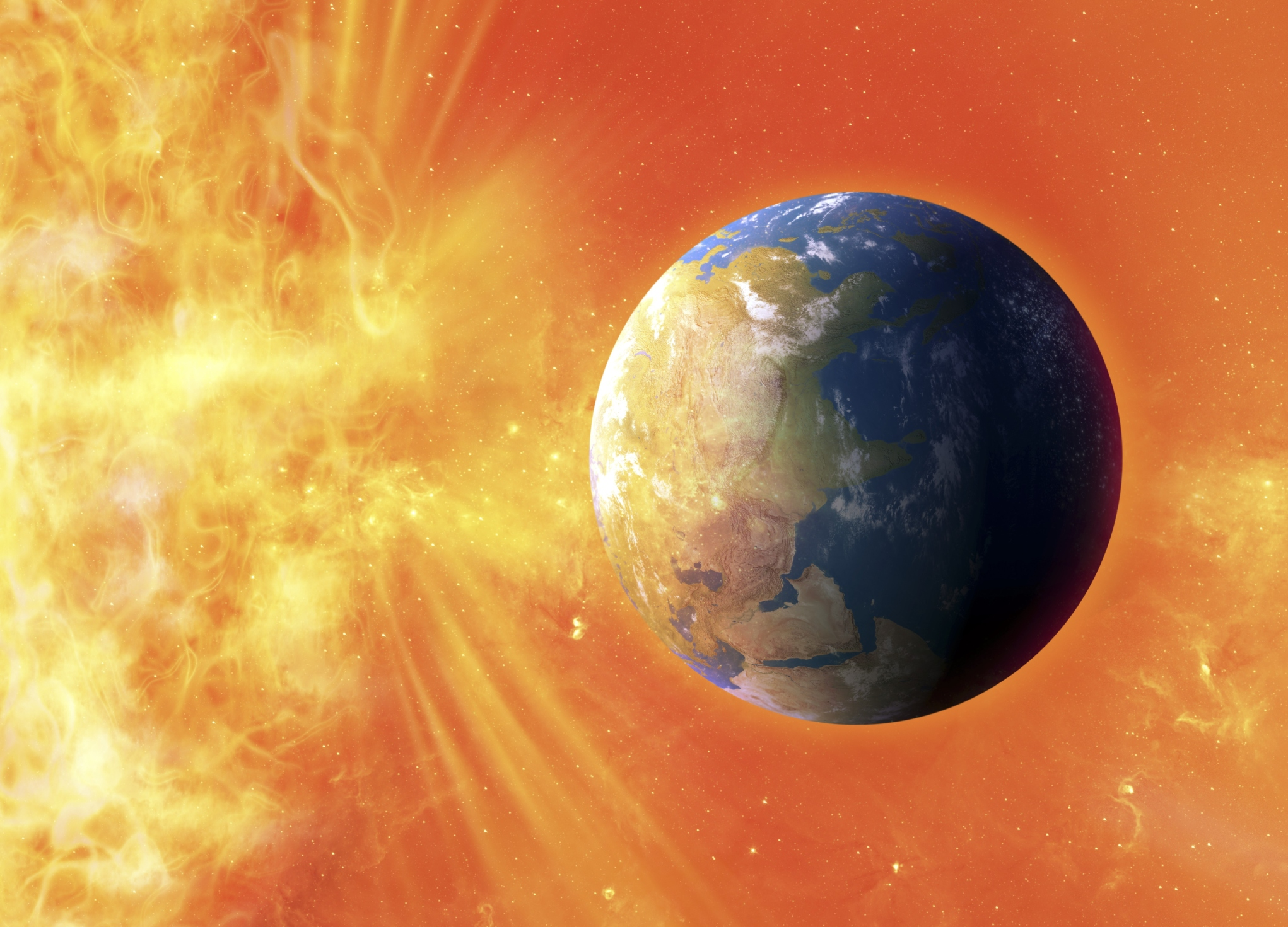 太阳风暴|如果一场大的太阳风暴袭击地球会怎样？