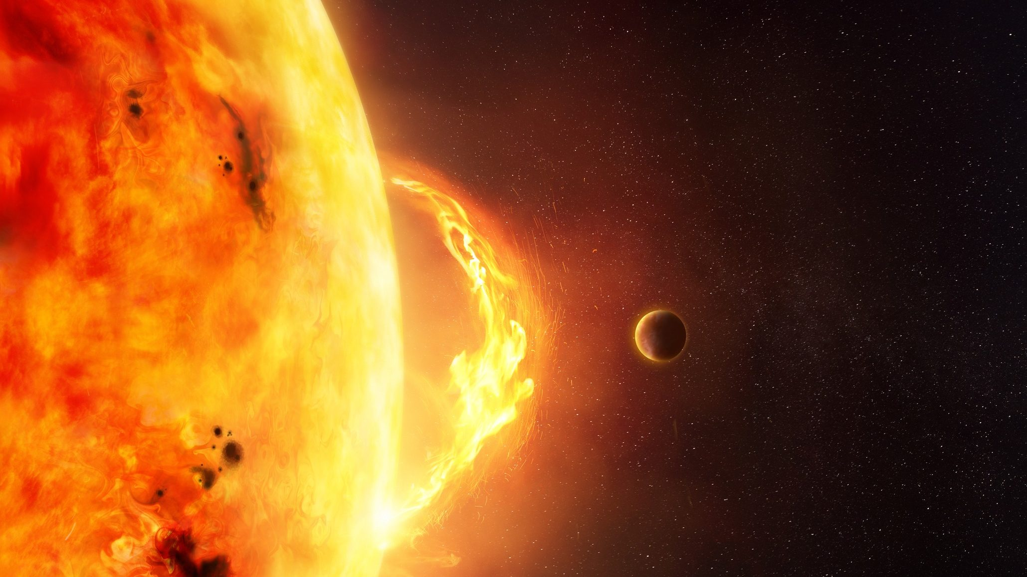 太阳风暴|如果一场大的太阳风暴袭击地球会怎样？