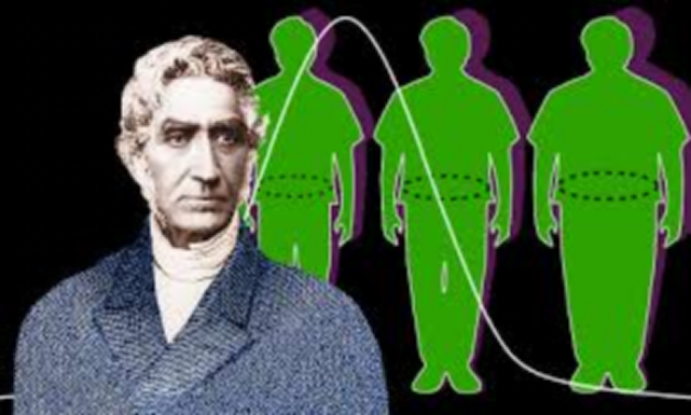 奎特莱和BMI｜图源：famous scientist