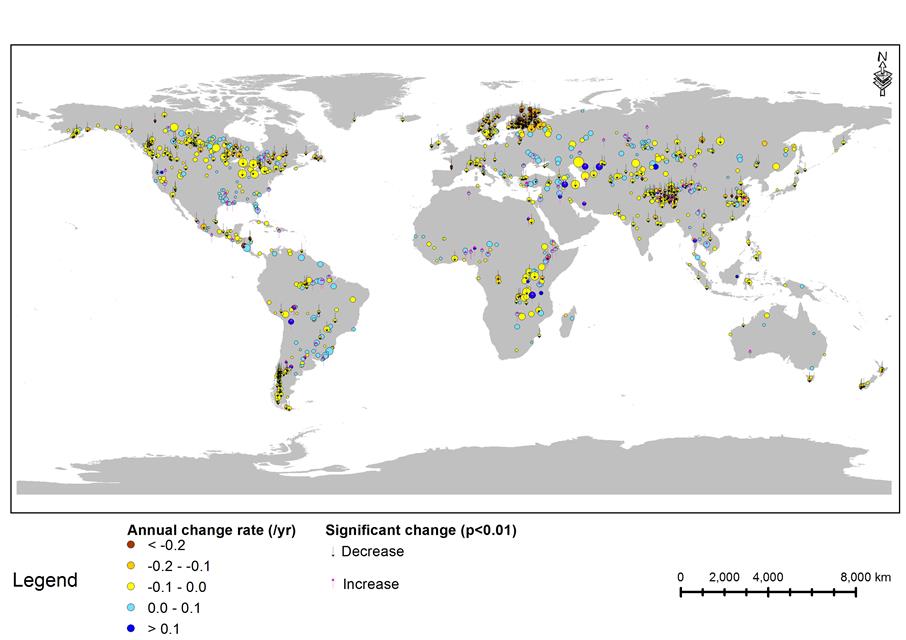 遥感|全球首套湖库遥感水色指数科学数据集发布