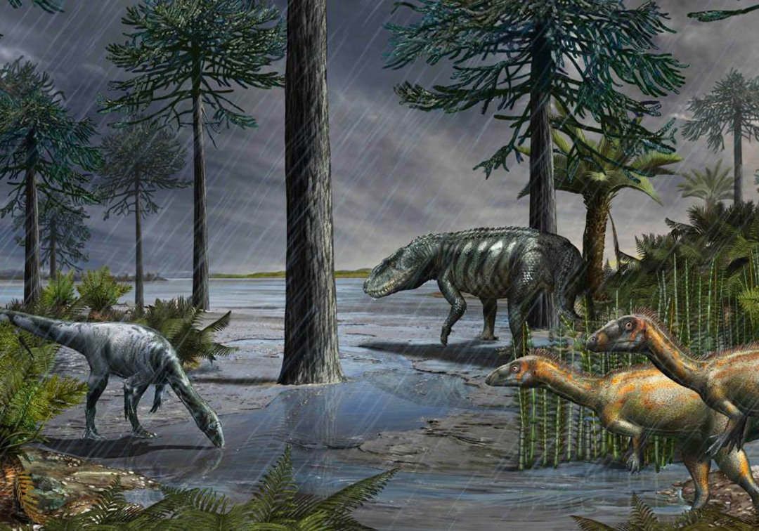 恐龙|2.3亿年前，一场持续200万年的暴雨，让恐龙成了地球霸主