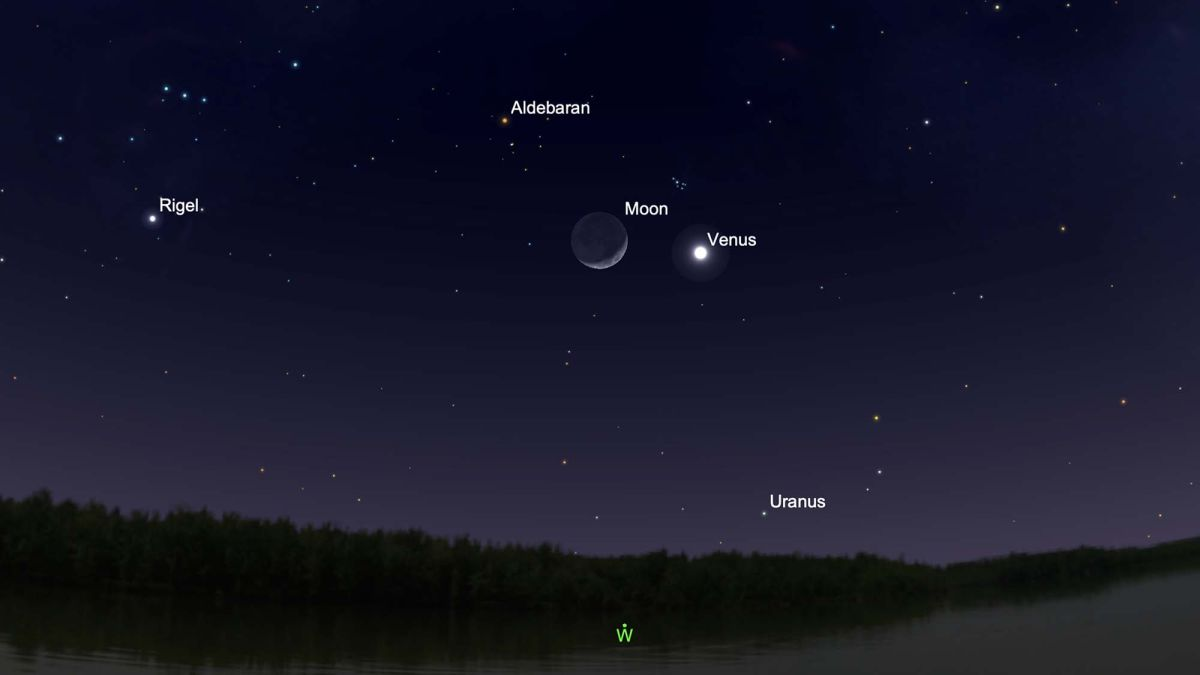 天文|请定好您的闹钟，2月18日-20日晚，夜空可见火星伴月