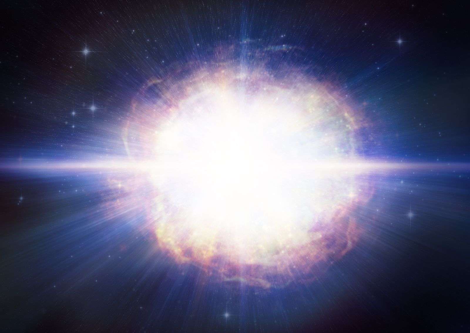 天文|神秘深邃的宇宙深空，惊现一抹闪光，它从何而来？
