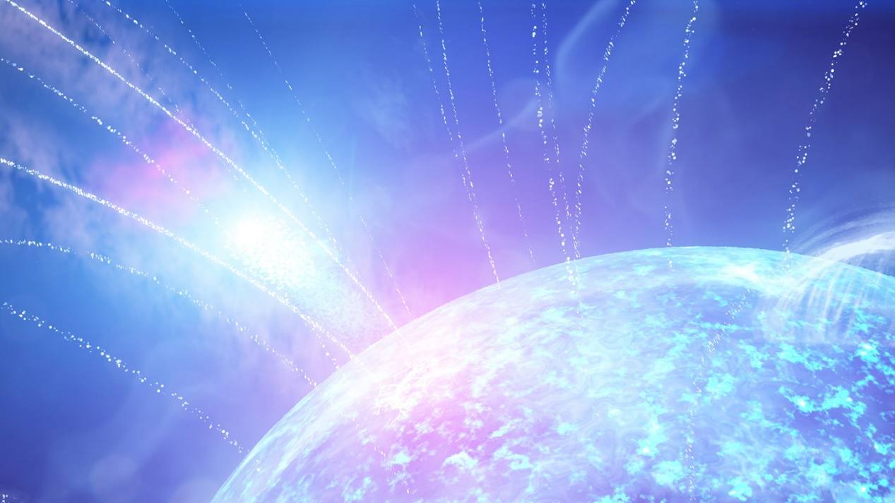 天文|神秘深邃的宇宙深空，惊现一抹闪光，它从何而来？