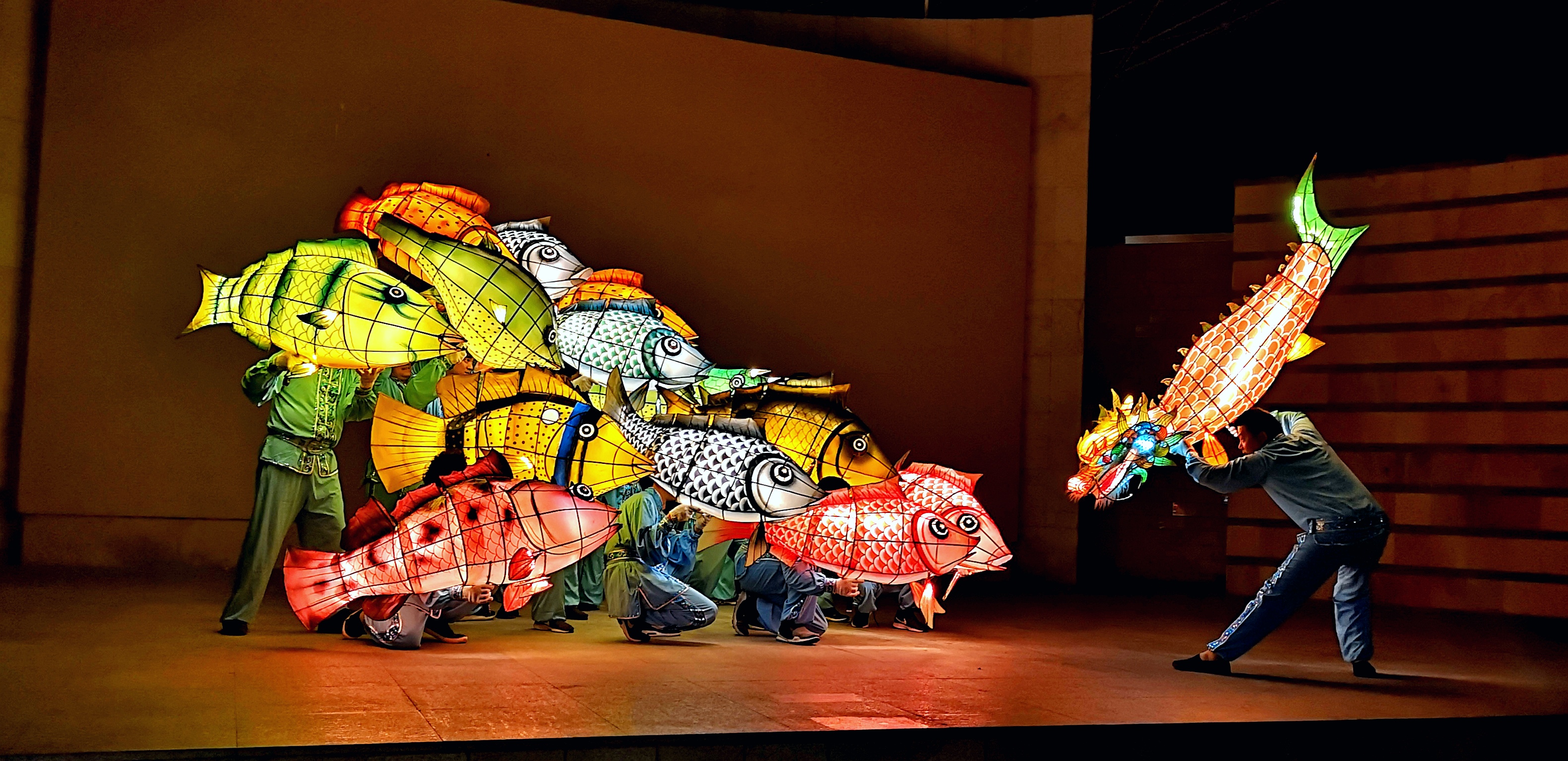 有人舞狮有人舞龙深圳七旬传承人舞鱼50年