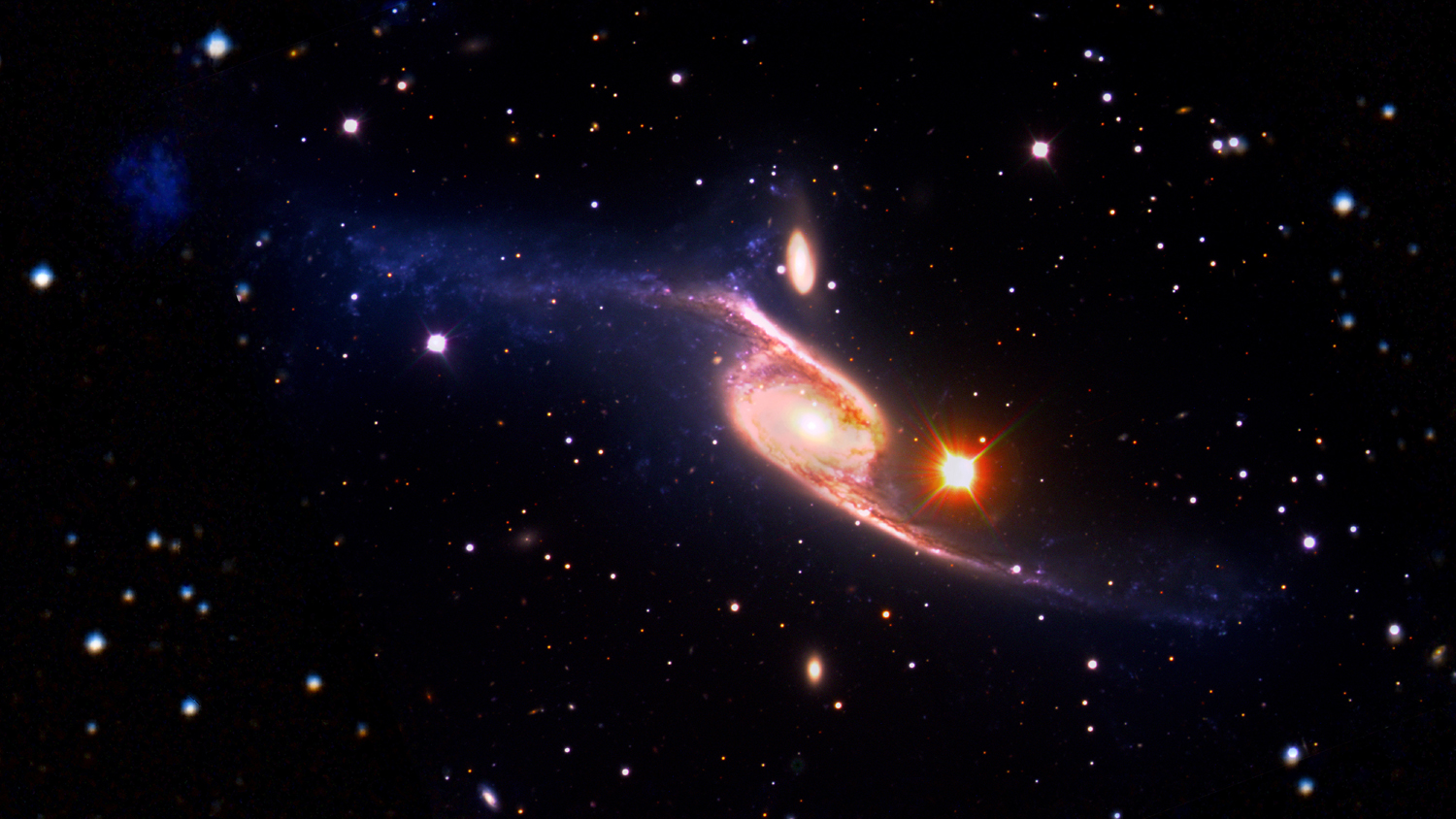 天文|宇宙中最大的星系有多大？