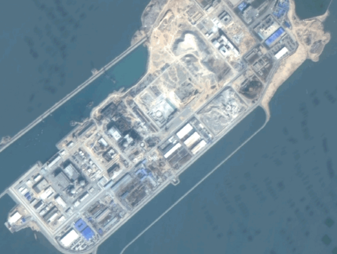 华龙一号|高分卫星见证华龙一号全球首堆建设历程