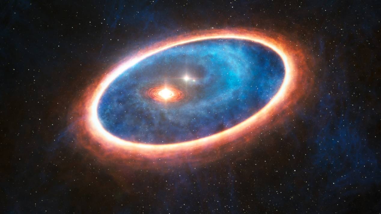 天文|谜底揭晓：神秘的蓝色星云，究竟怎样形成
