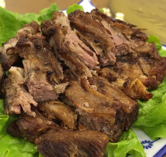第一道:北京烧羊肉