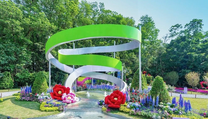 深圳花卉展2021图片