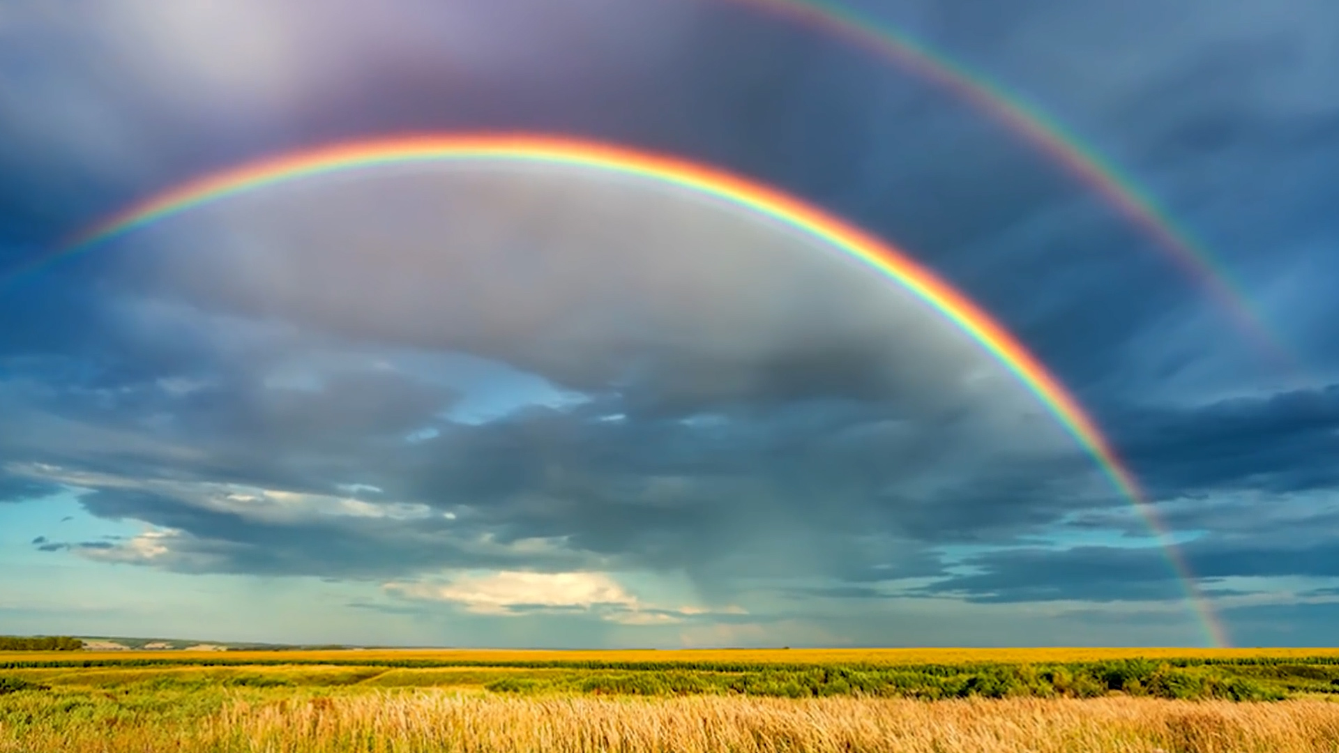 自然界最美的彩虹图片图片