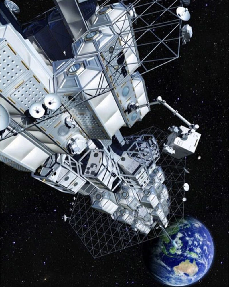 地球静止轨道|我们可以建造一个通往太空的电梯吗？来看看科学家是怎么回答的