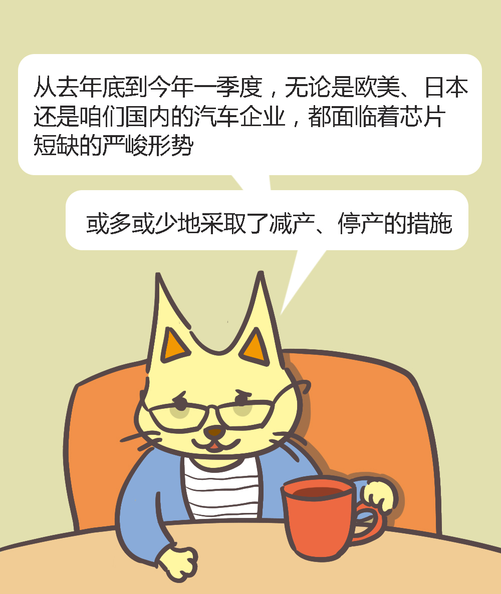 |全世界芯慌，汽车业心慌丨阿喵爱摸鱼