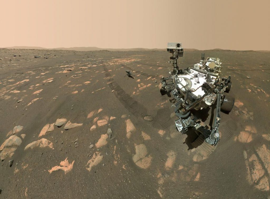 美国航天局|NASA毅力号火星车发布首个火星天气报告