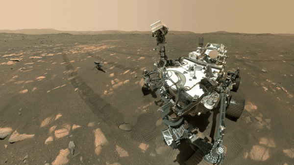 美国航天局|NASA毅力号火星车发布首个火星天气报告