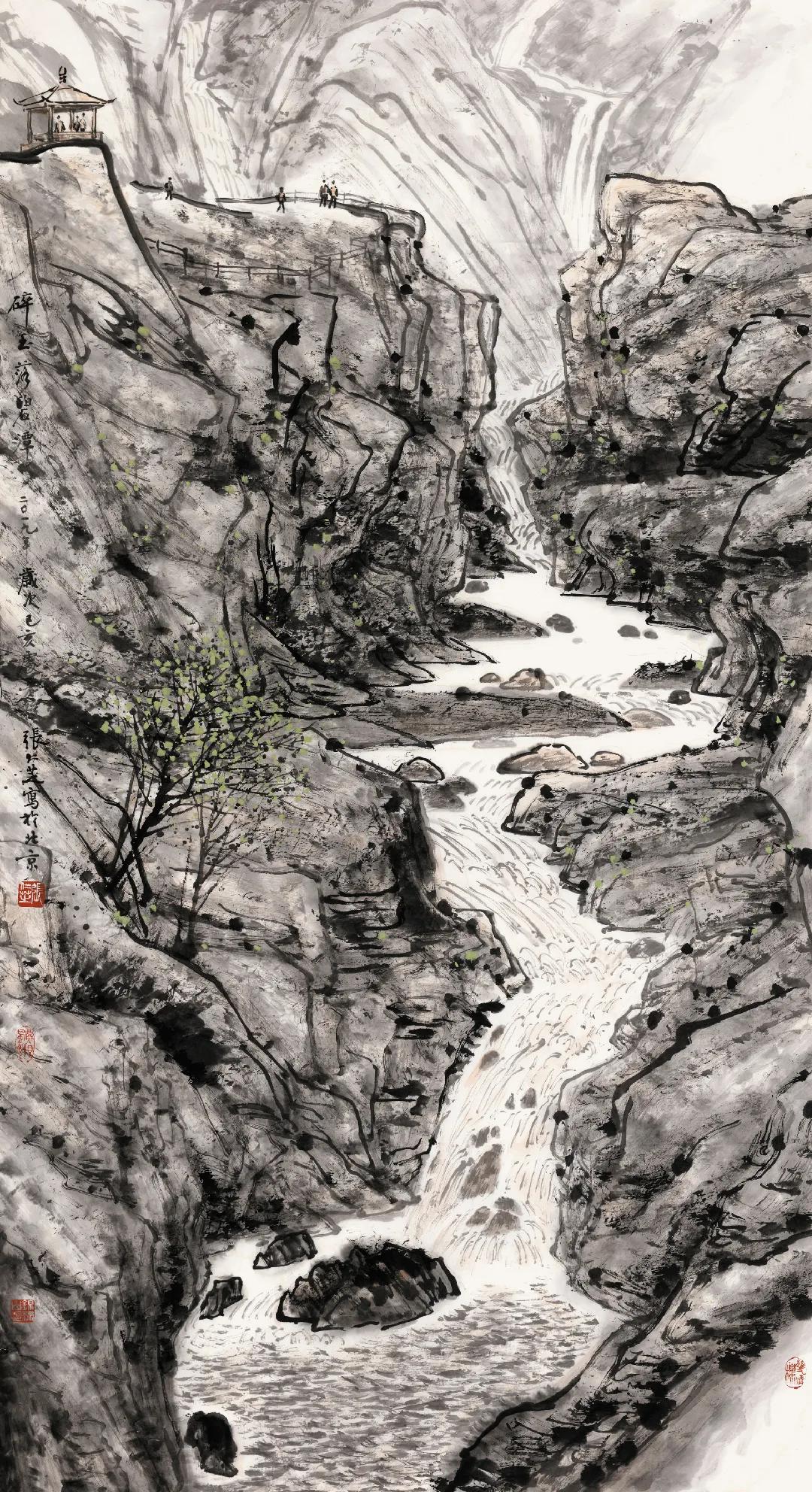 京海墨韵名家张仁芝当代最具实力与价值名家精品展