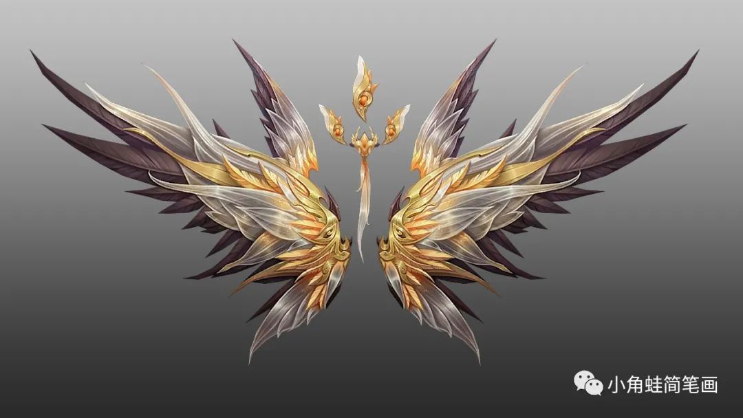 分享一些漂亮的翅膀参考素材