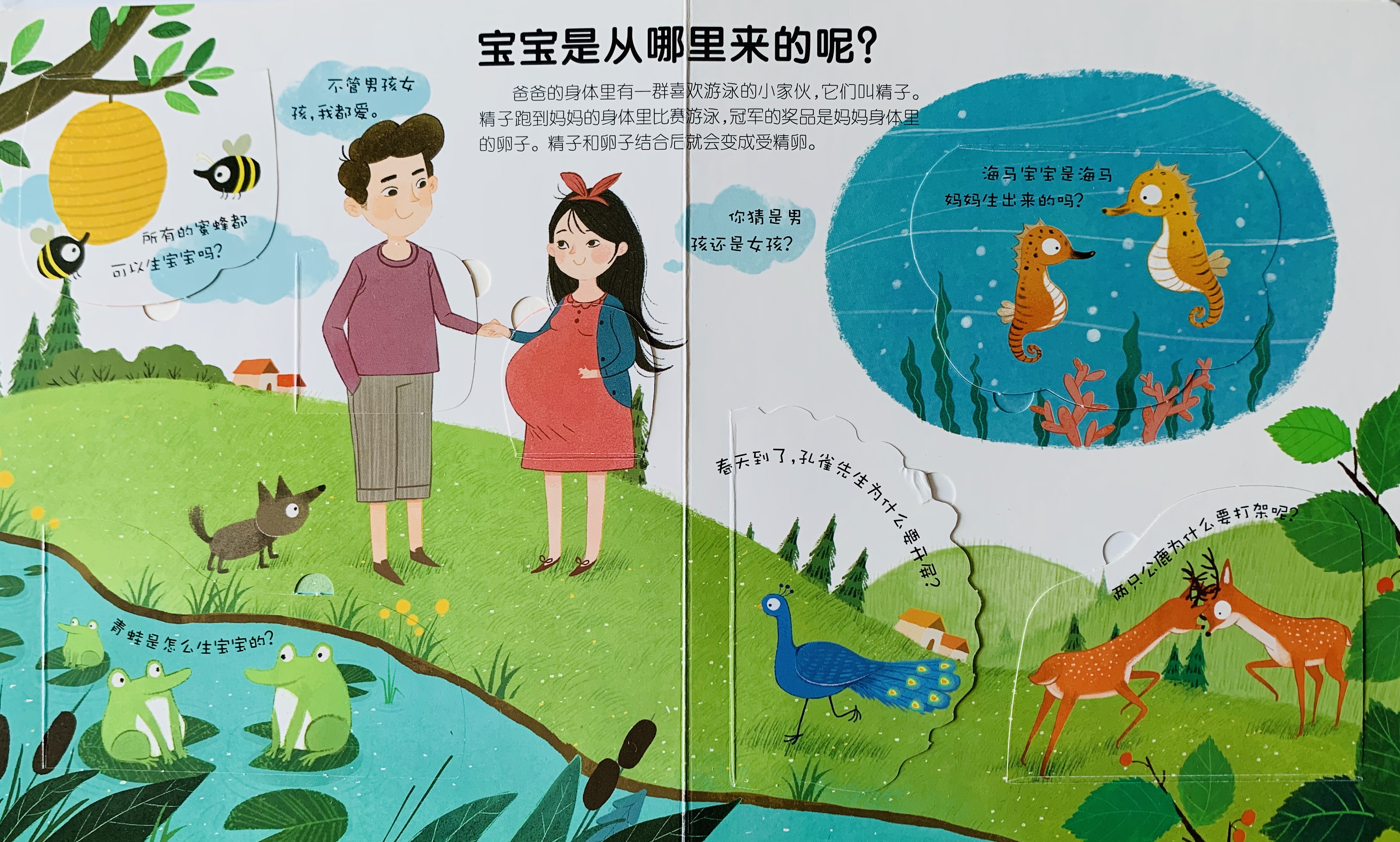 亲子共读绘本3d立体科普翻翻书推荐适合15岁低幼宝宝阅读