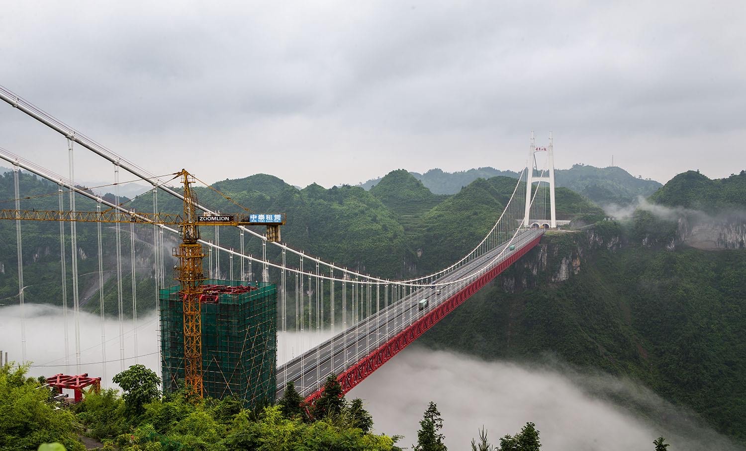 全國風景最美的20座大橋貴州北盤江大橋最雄偉壯麗