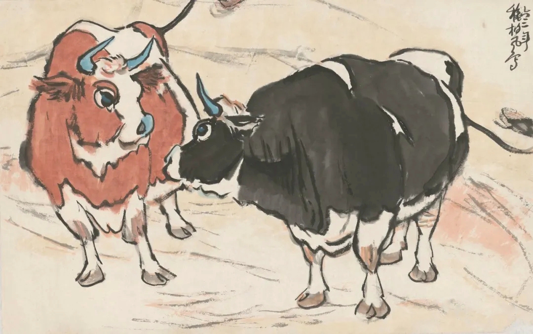 李斛画牛一定要在观察生活的基础上来画画