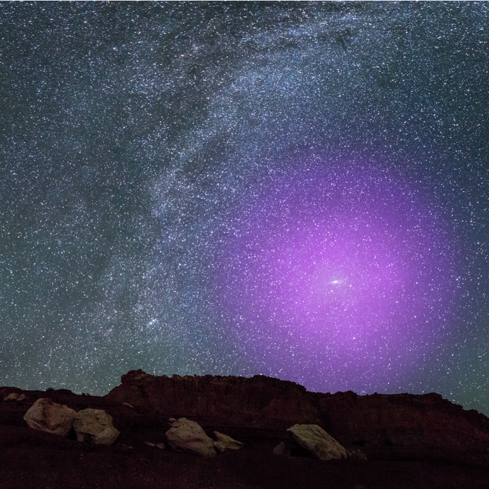 仙女星系|盛景！如果能看到仙女座星系，我们的天空将是另一番模样