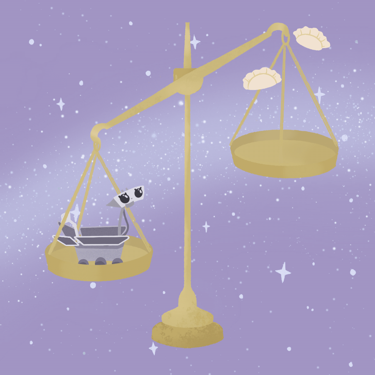 祝融|8张卡通动图，认识中国第一位可爱的火星车|铮铮有声