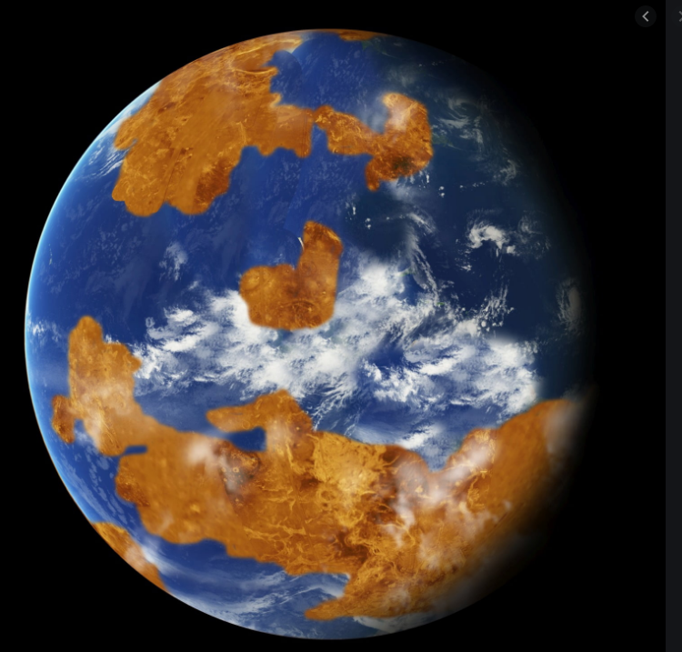 金星|有水的金星图—令人惊叹的金星地球化图，可替代移居火星的计划