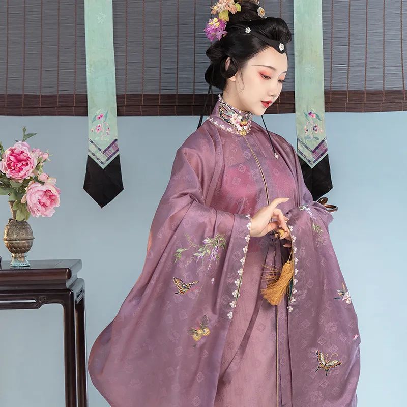 明清时期立领衫