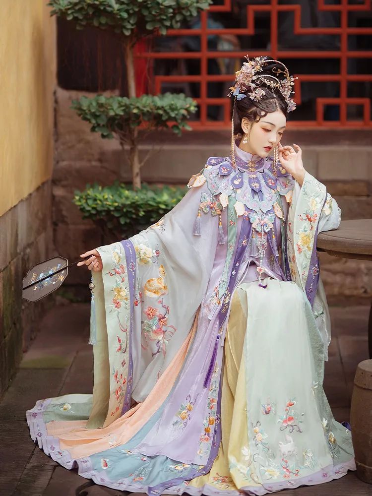 明清时期|云肩_人民号